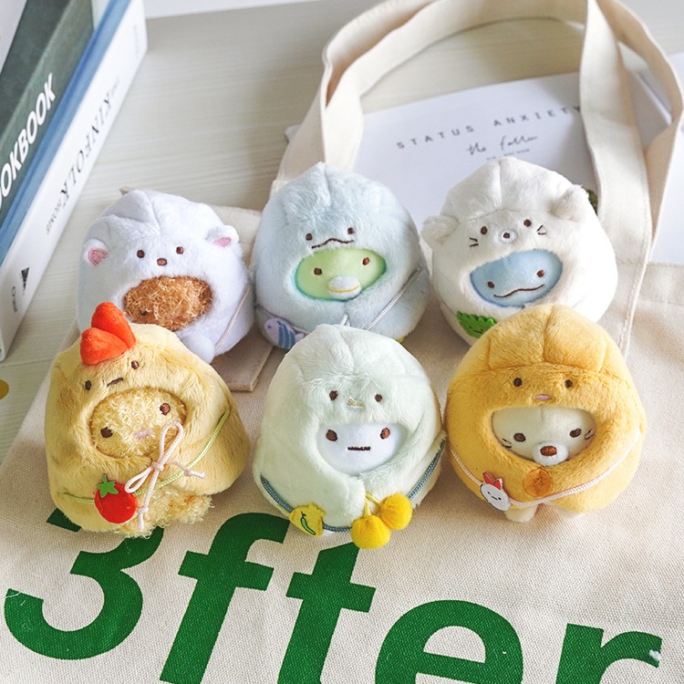 ร้านไทย พร้อมส่ง! พวงกุญแจตุ๊กตา สไตล์ญี่ปุ่น เป็นจี้ห้อยกระเป๋า มี 2 รุ่น รุ่นถอดชุดได้ และ รุ่นดึงได้