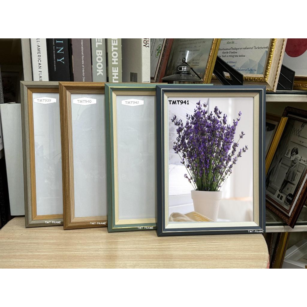 กรอบรูปแบบมีมิติ ทูโทน  ใส่รูปภาพขนาด A3(29.7x42cm),11x14",10x15",12x15",12x16",12x18"+กระจกใสด้านหน้า^^มอบเป็นของขวัญ