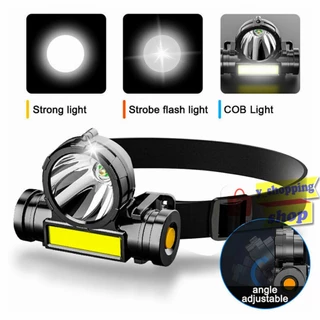 L-108 flashlightพกพา ไฟฉายคาดหัว ตัวเล็ก สว่างมากUSB Rechargeable 3โหมด
