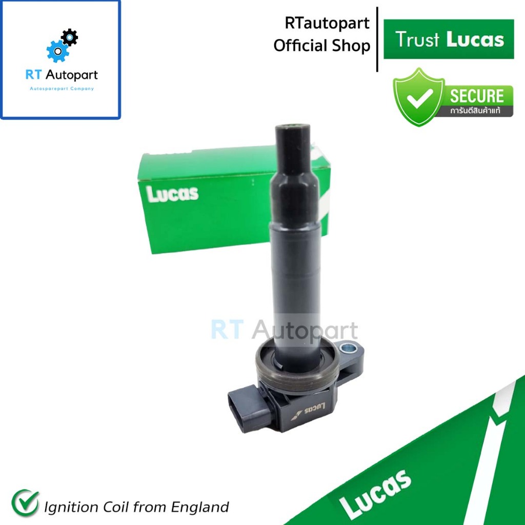Lucas คอยล์ Toyota Camry Acv40 Acv41 ปี07-12 / คอยล์ คอยล์หัวเทียน / ICG9110