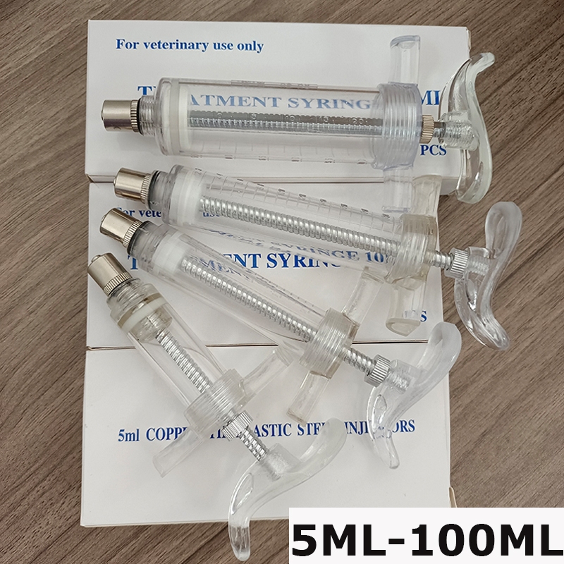 ถูก 5ml-100ml ไซริงค์ Syringe กระบอกฉีดยา ฟาร์มหมู ปศุสัตว์ สุกร นกให้อาหารเข็มฉีดยาด้วยตนเอง Feeding