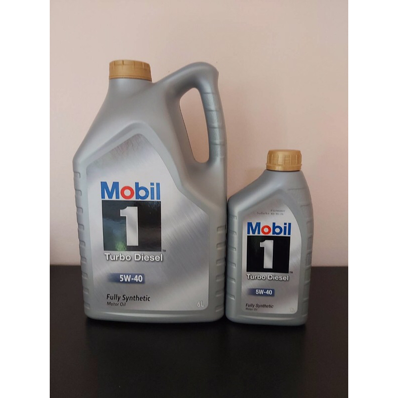 Mobil 1 TBD 5W-40 ดีเซล ขนาด 6+1 ลิตร