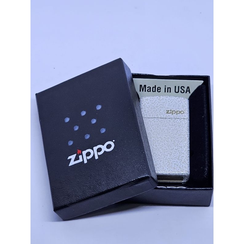 Zippo Slim. Mercury Glass Zippo Logo