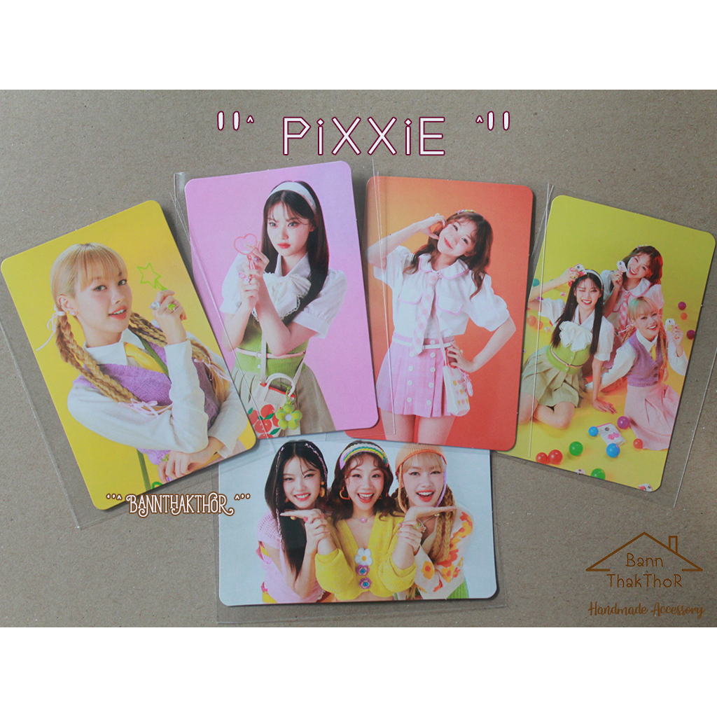 พร้อมส่ง การ์ด ซันสุ Sunsu x PiXXiE   ของแท้ 100%