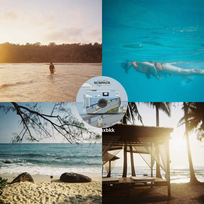 กล้องฟิล์มกันน้ำ Book of 4 Seasons Film Camera