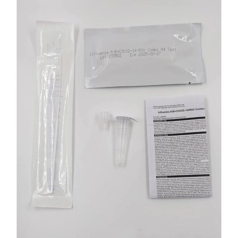 Auramed 4 in1​ ชุดตรวจไข้หวัดใหญ่ สายพันธุ์​ A​ และ​ B/ RSV/ โควิค​ Covid-19 ตรวจจับเชื้อไวรัส thumbnail 6