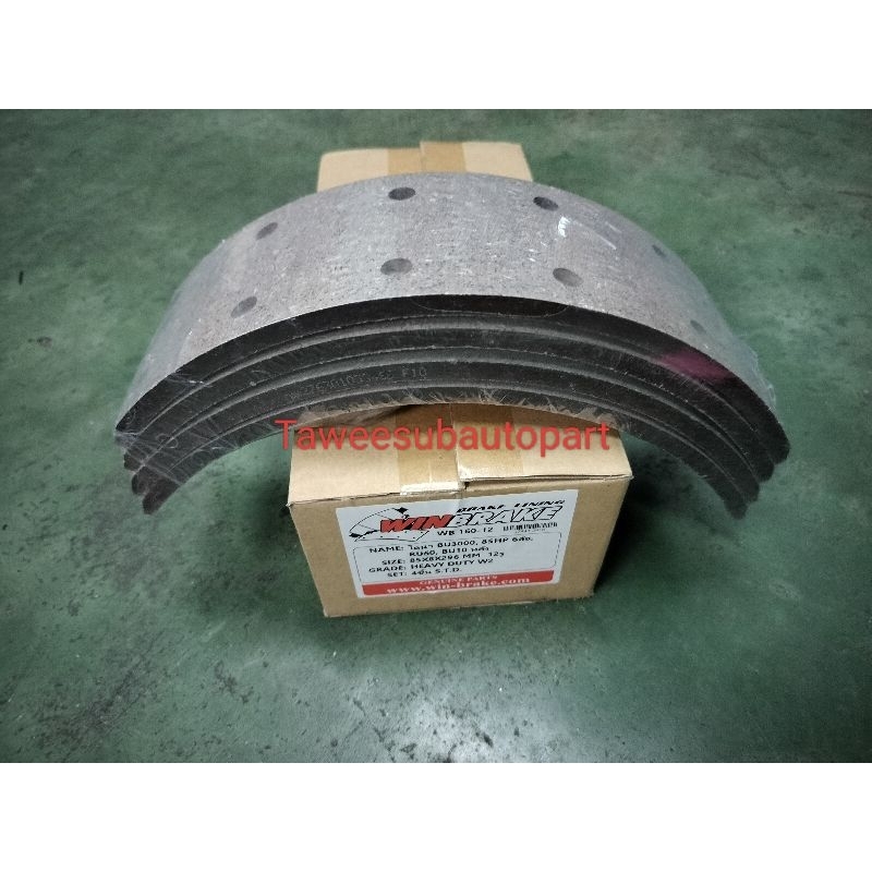 ผ้าเบรคหลัง BU141 BU3000 WINBRAKE WB160-12