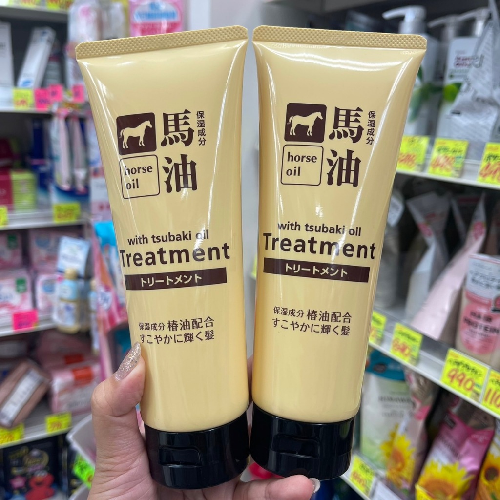 Horse Oil with Tsubaki Oil Treatment 230g.