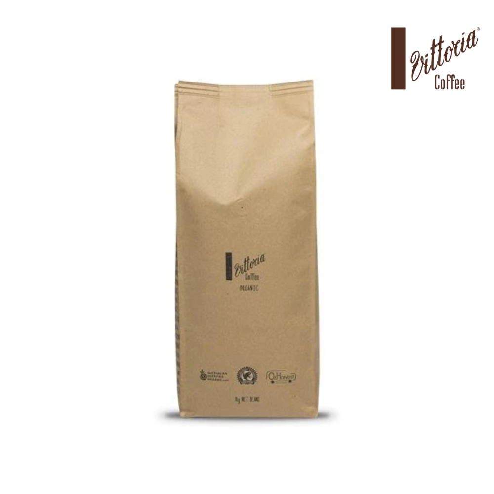 เมล็ดกาแฟคั่ว Vittoria Special Bar Coffee Beans Rainforest Organic 1kg