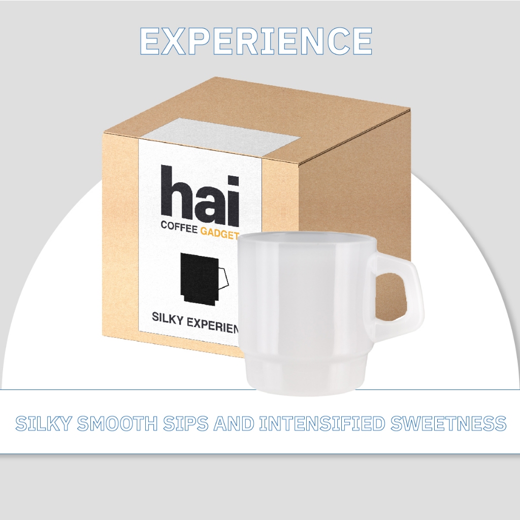 Hai coffee gadget แก้วกาแฟ 230ML.