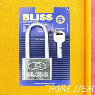 BLISS กุญแจขนาด 30มม ถึง 60มม มี2สี เงิน ทอง