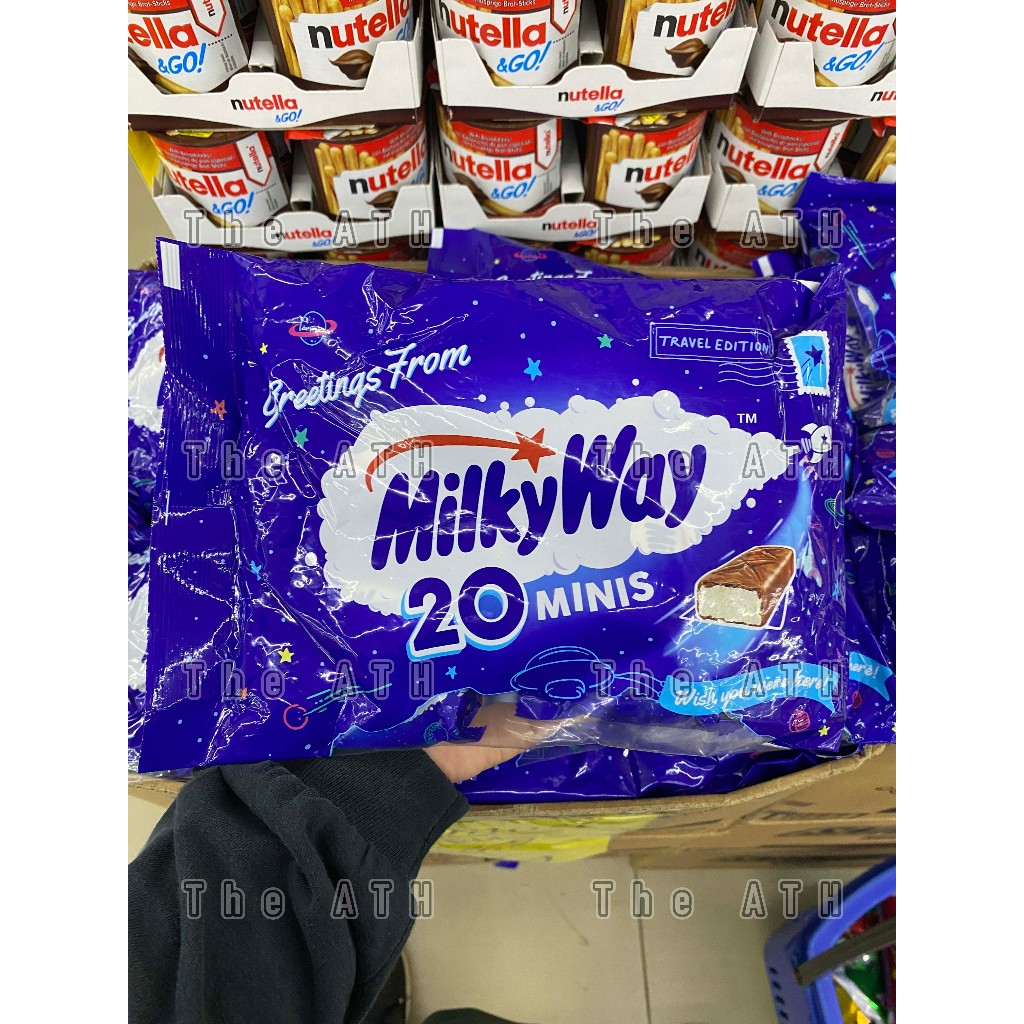milkyway Minis chocolate 1 มี 20 ชิ้น น้ำหนัก 333 g.