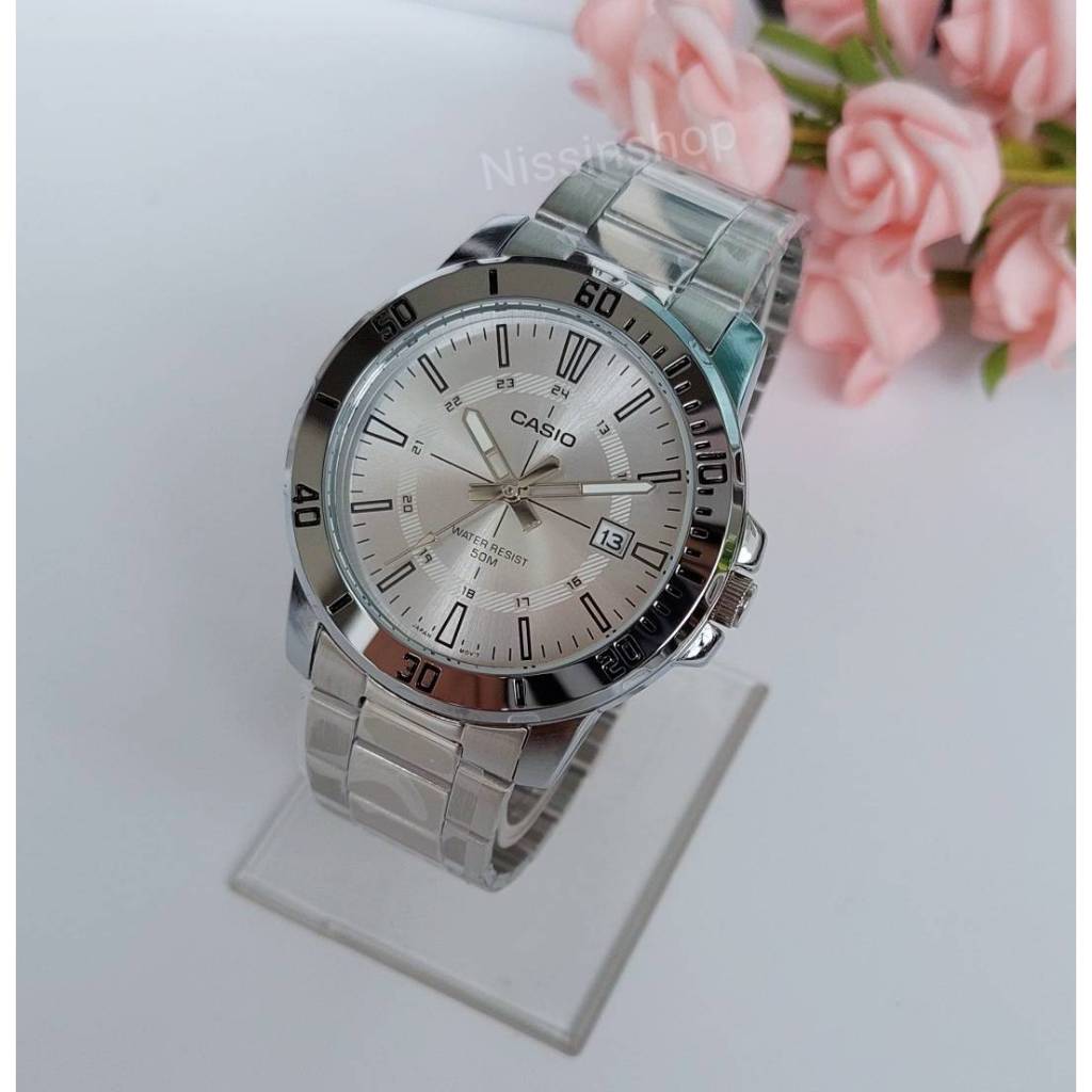 นาฬิืกา Casioแท้ รุ่น MTP-VD01D นาฬิกาข้อมือผู้ชาย สายแสตนเลส ของแท้ 100% รับประกันสินค้า 1 ปีเต็ม รูปที่ 8