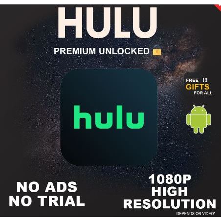Hulu Mod APK v4.52 Premium Subscription APK for Android🔥 Lifetime Premium | Modded to Pro Feature | Safe to use