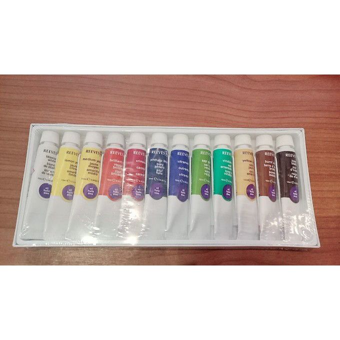 สีน้ำมัน REEVES หลอด 10 มล.