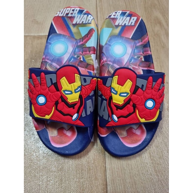 รองเท้าแตะเด็ก ลายไอรอนแมน