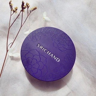 ศรีจันทร์ แป้งฝุ่น แป้งพัฟ แบร์ ทู เพอร์เฟคท์ ทรานส์ลูเซนท์ Srichand Bare to Perfect Translucent Powder(แป้งสีม่วง)