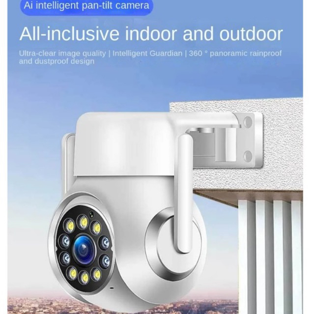 กล้องวงจรปิดไร้สาย ip camera ความคมชัด4ล้าน แอ้พ390eyes เมนูไทย ตรวจจับการเคลื่อนไหว TC101