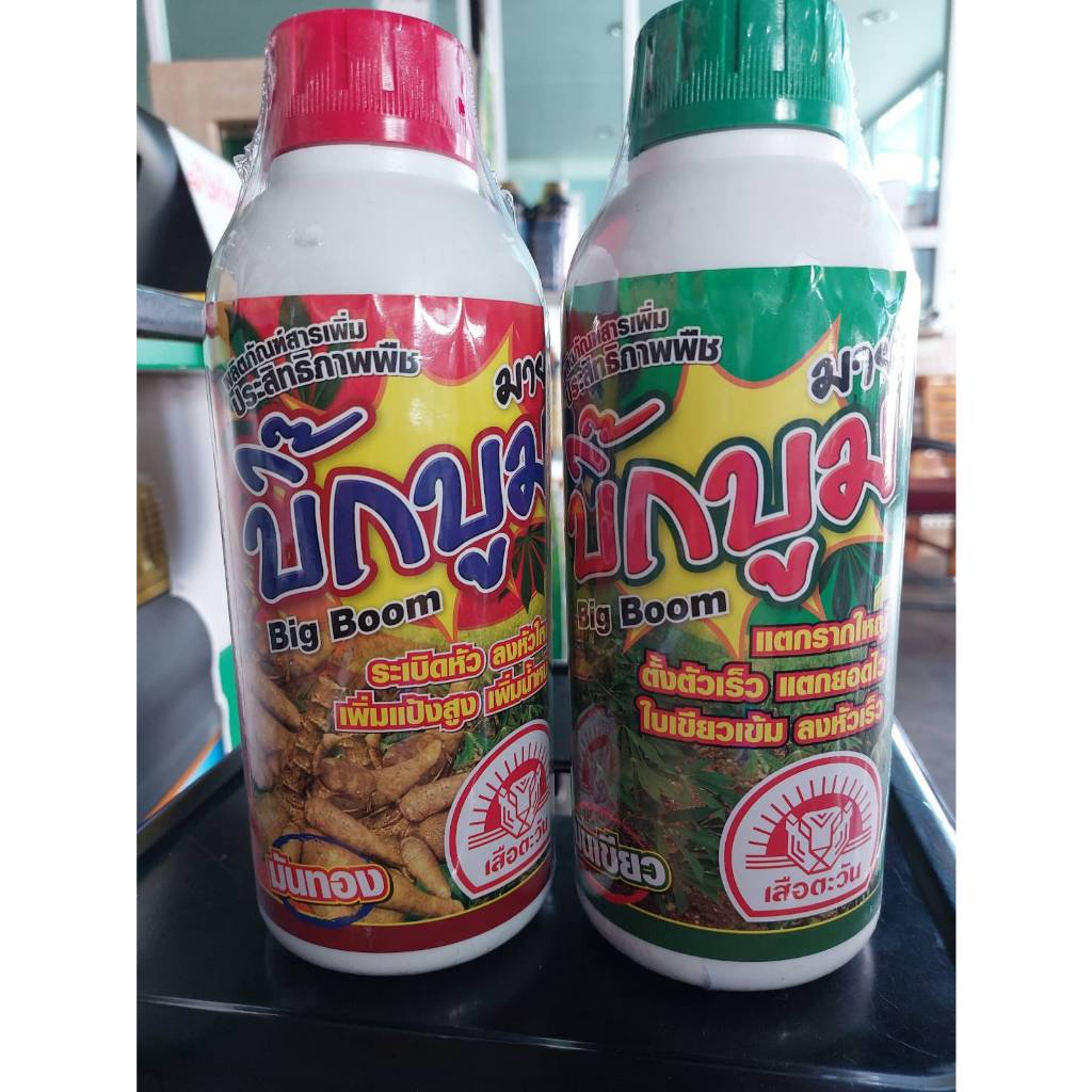 มายบิ๊กบูม สารสกัดจากธรรมชาติ มันเขียวบำรุงต้น มันทองบำรุงหัว