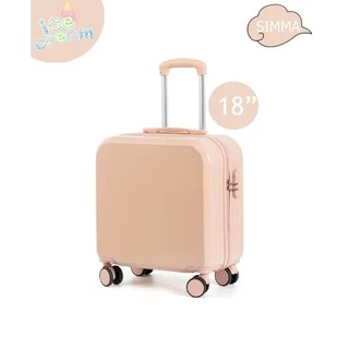 SIMMA [รับประกัน3ปี ]กระเป๋าเดินทาง 18 นิ้ว มีหลายสีให้เลือก