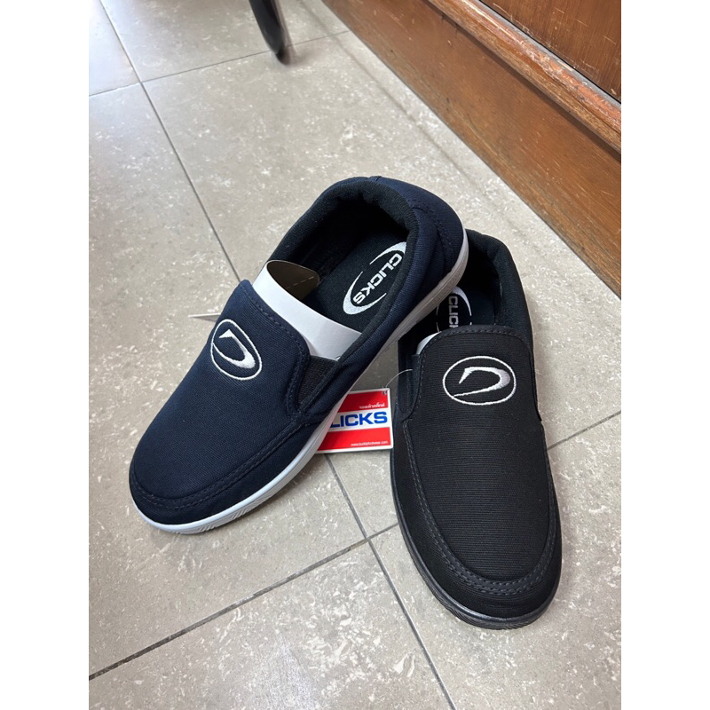 รองเท้าผ้าใบแบบสวม clicks รุ่นKG-128