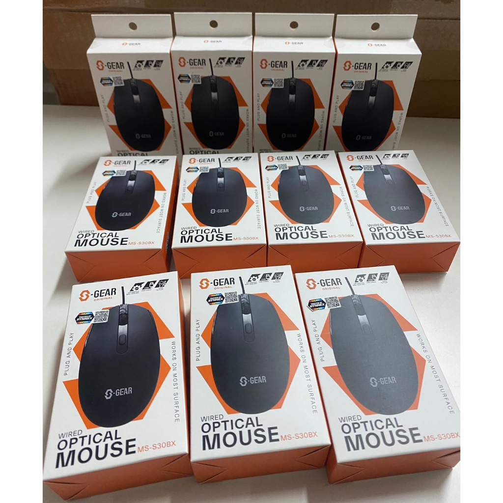 SGEAR MS-S30BX Wired Mouse เมาส์มาตรฐานใช้งานง่าย DPI 800/1200