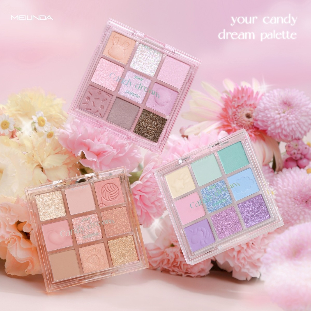อายแชโดว์ เมลินดา MEILINDA 𝒀𝒐𝒖𝒓 𝑪𝒂𝒏𝒅𝒚 𝑫𝒓𝒆𝒂𝒎 𝑷𝒂𝒍𝒆𝒕𝒕𝒆 EYESHADOW MC3126