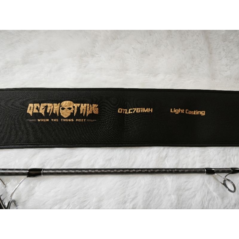 คันเบ็ด☠️Bone OTLC761MH OceanThug LightCast PE2.0-4.0 คันแคส สปินนิ่ง