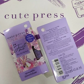 Cute​ press​ น้ำหอมขนาดพกพา 5 กลิ่น Sweet Musk / I'm Just me Eau de Parfum 4.5ml