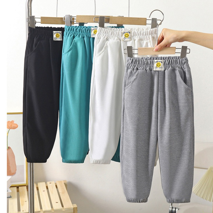 ส่งจากไทย มีกระเป๋ากางเกง กางเกงขายาวเด็ก ,CK145 มีsize 90-140