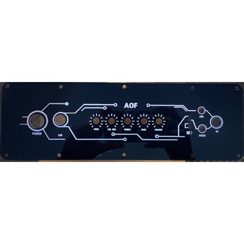 เพลทลำโพงบลูทธู(เพลทไฟใส่ชื่อได้)-TB21-GEM2.1-MT21