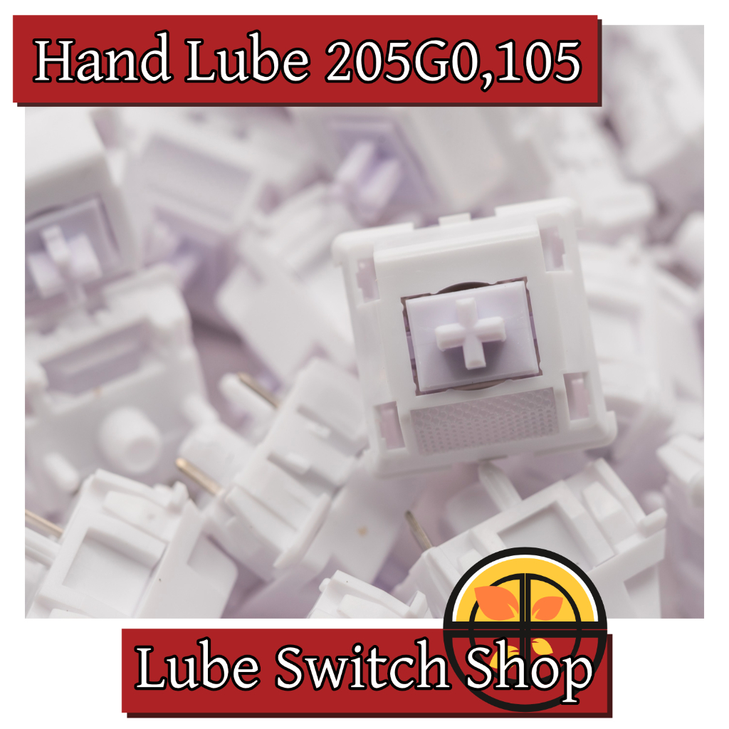 Wuque Studio Morandi 45-70 ชิ้น ลูปแล้ว Lubed Linear Switch
