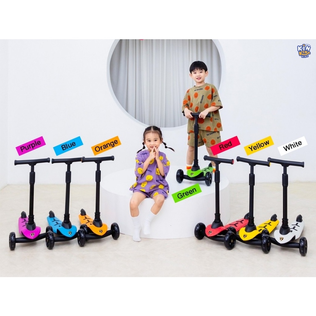 (จำกัด 1 ชิ้นต่อ 1 คำสั่งซื้อ) kinkinkids lamborghini scooter (kickboard) สกู๊ตเตอร์ลัมโบร์กินี