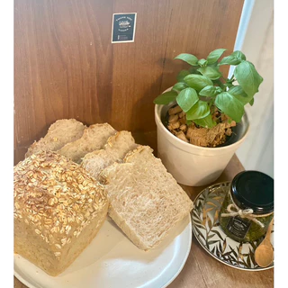 Sourdough Bread 🍞 ซาวโดว์ ขนมปังเพื่อสุขภาพ ยีสต์ธรรมชาติ เจ ไม่มีสารกันบูด #ใช้ยีสต์ธรรมชาติ