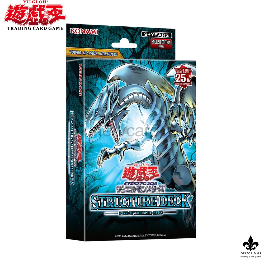 [ใหม่ล่าสุด][Yugioh] Structure Deck Rise Of The Blue-eyes [SDRB] การ์ดยูกิ ลิขสิทธิ์แท้ ภาษาอังกฤษ