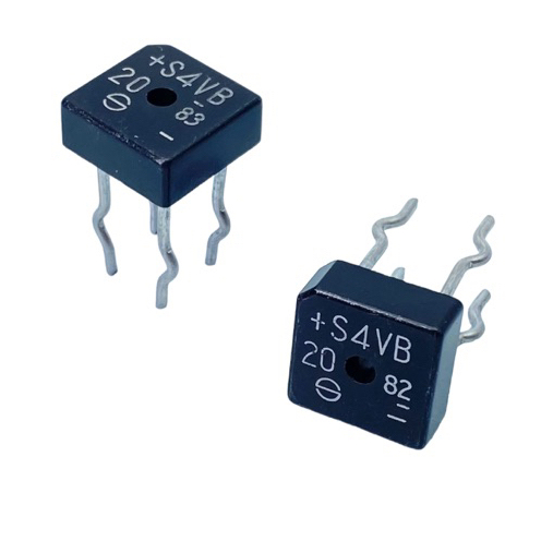 S4VB20 ไดโอดบริดจ์ Bridge Diode 200V 4A ไดโอด วงจรเรียงกระแสเอนกประสงค์ Sqip Bridges