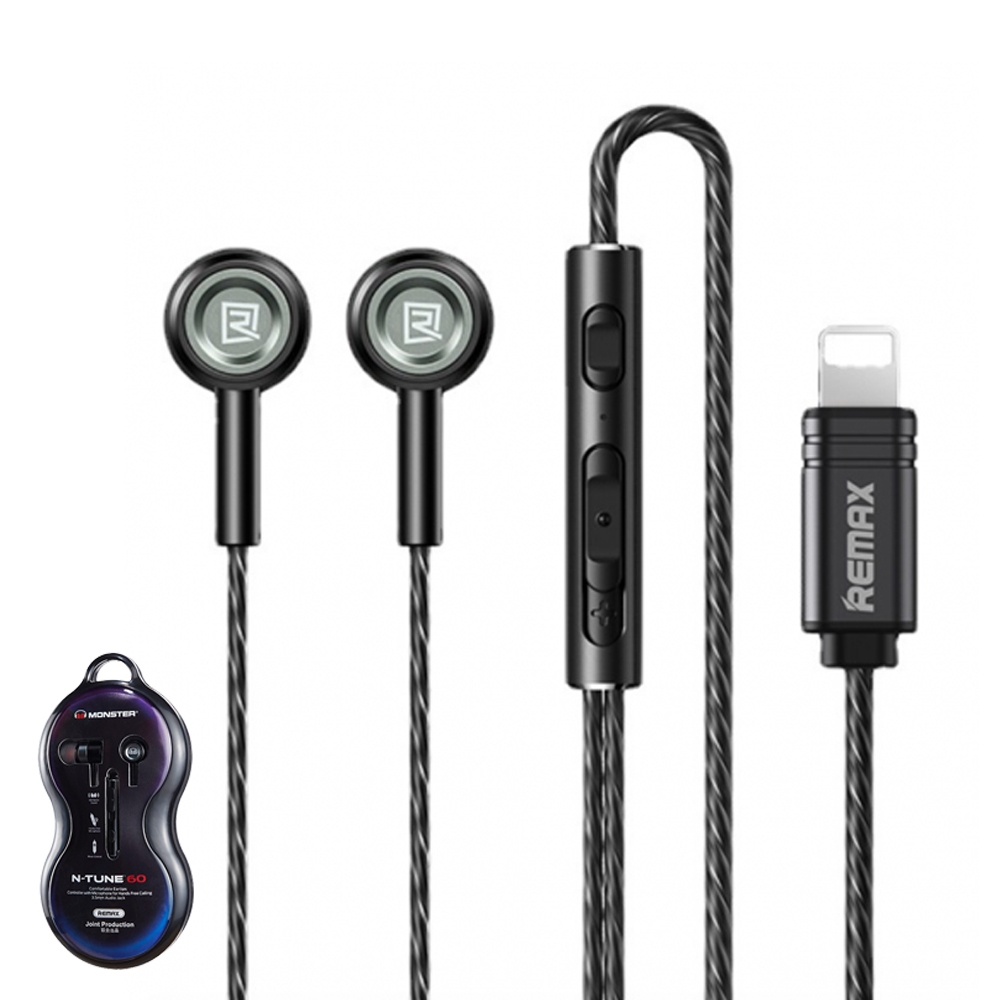 Small Talk RM-598it (Black) Lightning - หูฟัง REMAX