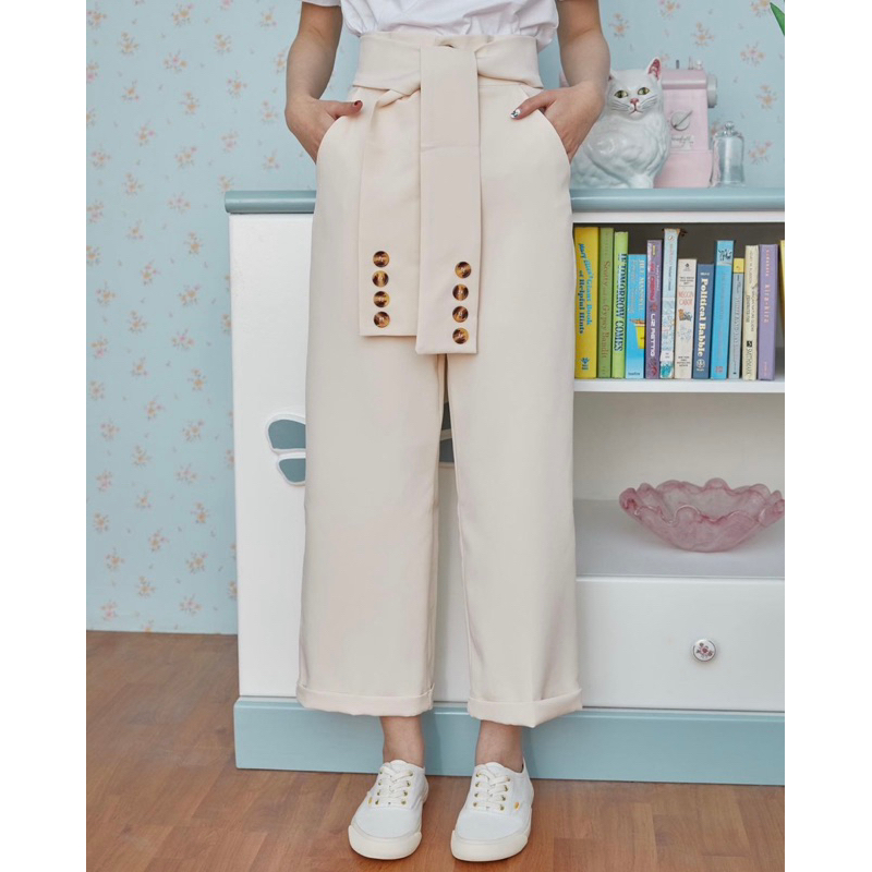 Copper.bkk รุ่น Chloe Pants กางเกงขายาว ใส่ไปทำงาน หรือใส่ไปเที่ยว