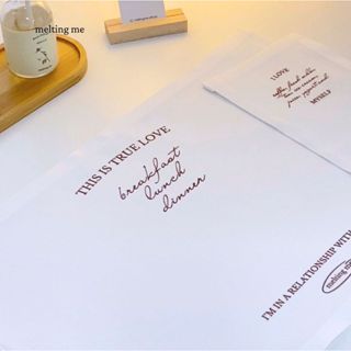 melting me : I Love Food ผ้ารองจาน ผ้ารองแก้ว พร๊อพแต่งห้อง