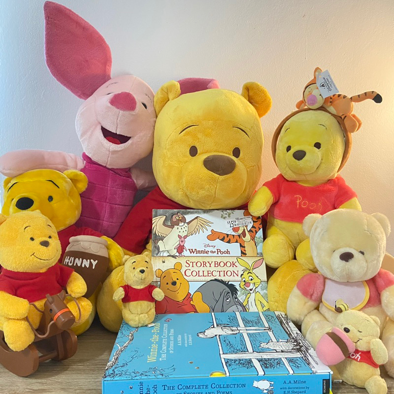 ตุ๊กตาหมีพูห์ Disney Winnie The Pooh หนังสือนิทานหมีพูห์ พร้อมส่ง