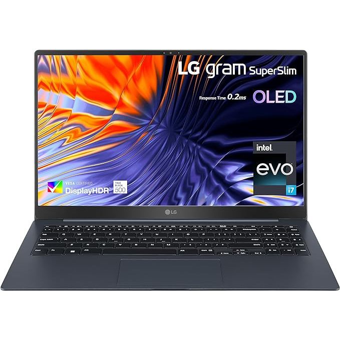 LG gram 2023 SuperSlim 15Z90RT 15 inch ultra-lightweight OLED laptop, intel i7-1360P, 16GB RAM, 1TB 