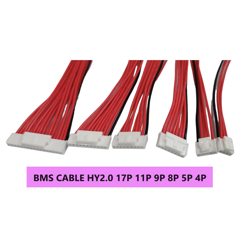 สายเคเบิล BMS HY2.0 17pin 14pin 11pin 9pin 8pin 5pin 4pin