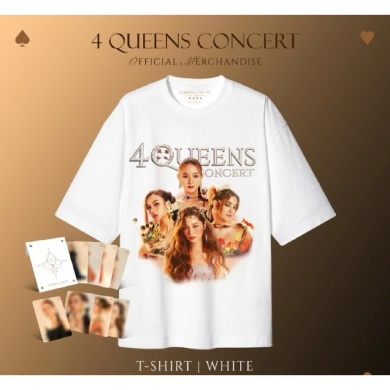 T-Shirt 4 QUEENS CONCERT & T-Shirt 4QUEENS INK WARUNTORN