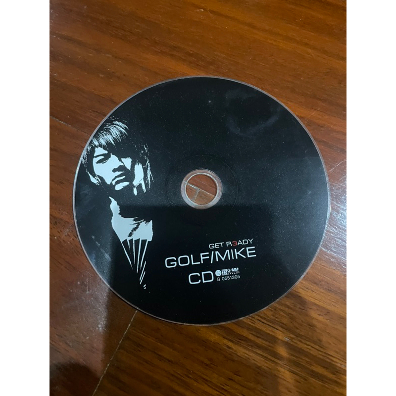 CD golf mike กอล์ฟไมค์ get ready concert ไม่มีกล่อง มีแต่แผ่น