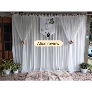 เซต ผ้าทับมุ้ง 2 ผืน ผ้าพื้นตรงกลาง 2 ผืน แน่นเรียงสวย กว้าง…