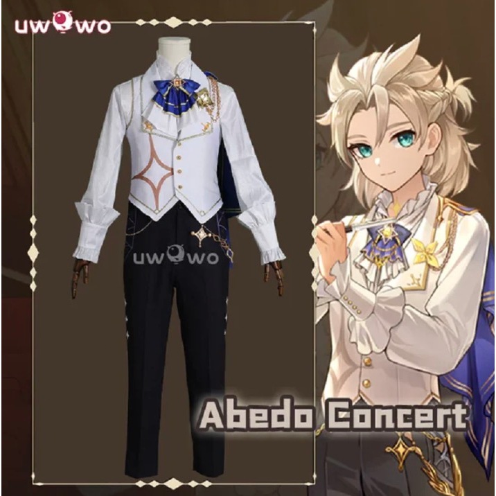 PRE-SALE UWOWO Collab series X Factory: Game Genshin Impact Albedo Concert Cosplay Costume