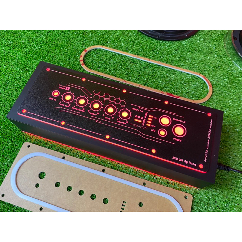 แผ่นเพลท AS21 ลำโพงบลูทูธ Diy (as21-009)