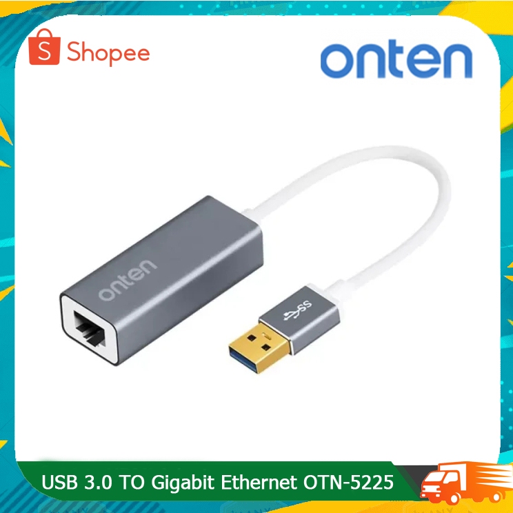 ONTEN USB 3.0 TO Gigabit Ethernet Adapter OTN-5225