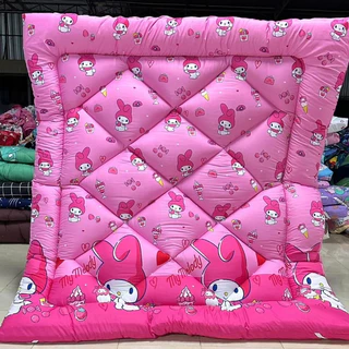 topper ท็อปเปอร์ (3.5ฟุต 5ฟุต 6ฟุต) ที่นอนทอปเปอร์ความหนา 5นิ้ว ใย2ชั้น ผ้าCotton เดินลายสวยๆ ช่วยลดอาการปวดเอวปวดหลัง