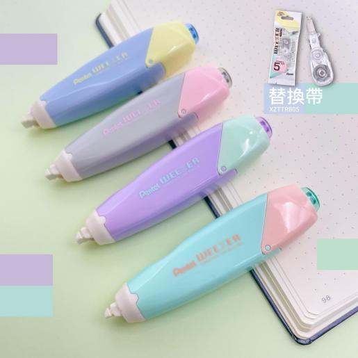 เทปลบคำผิด ลิควิดเทป Pentel Weezer น่ารัก สดใส ความยาว 6M คุ้มๆ
